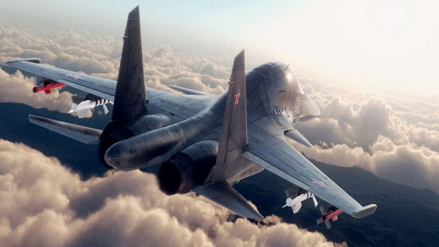 Military plane clouds fighter jets #2 free wallpaper - medium preview image