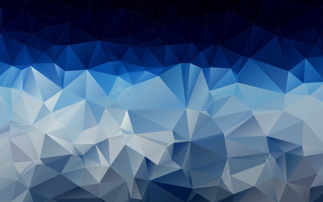 Blue white abstract lowpoly geometric free wallpaper - medium preview image