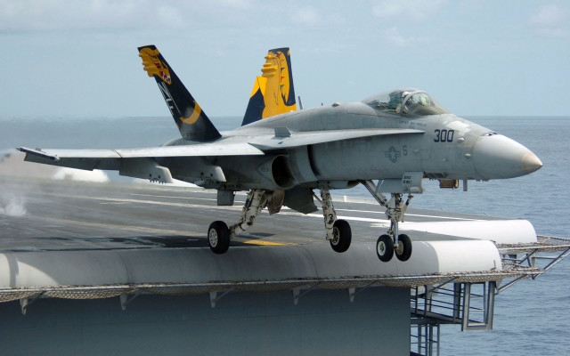 Fighter jet taking off aircraft #2 free wallpaper - medium preview image