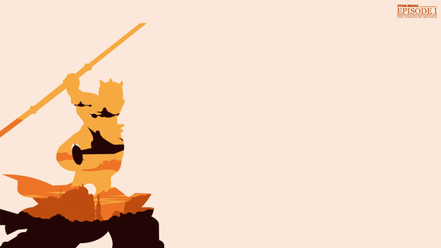 Man sword shield bird silhouette free wallpaper - medium preview image