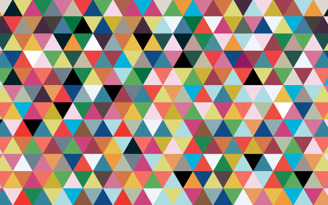 Colorful background triangles pattern artwork free wallpaper - medium preview image