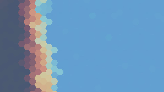 Blue sky white dots small free wallpaper - medium preview image