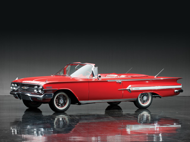 Red classic car shiny surface #2 free wallpaper - medium preview image