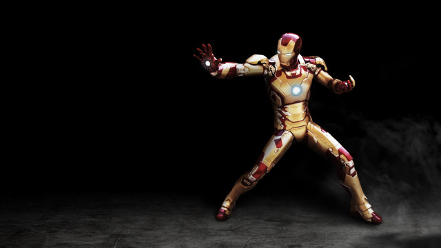 Man suit arms out hands free wallpaper - medium preview image