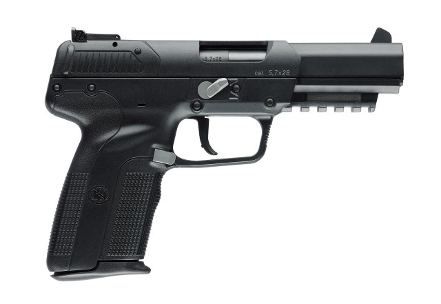 Black gun white background side free wallpaper - medium preview image