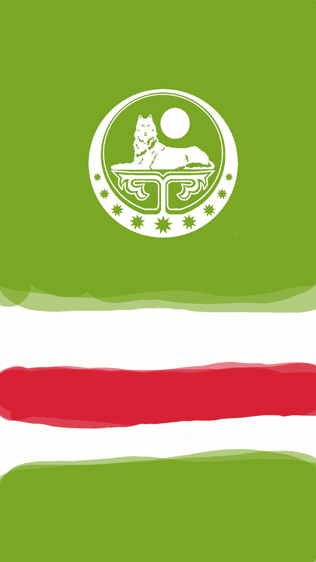 Green red background white cat free wallpaper - medium preview image