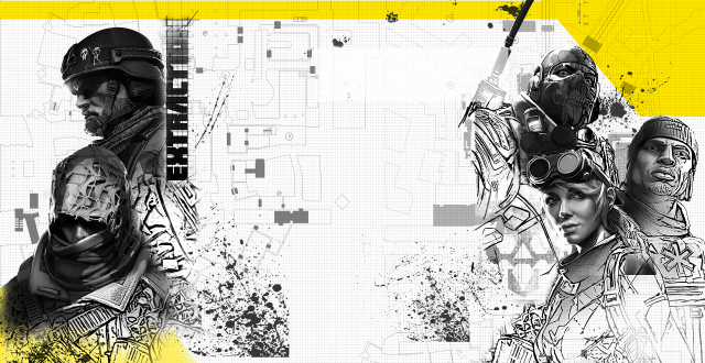 Couple yellow background black white free wallpaper - medium preview image
