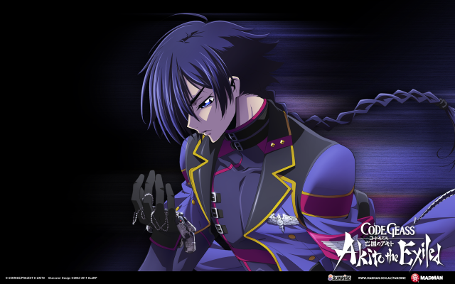 Man purple hair uniform alice free wallpaper - medium preview image