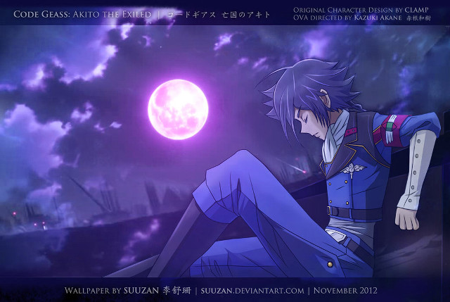 Anime character sitting on ledge free wallpaper - medium preview image