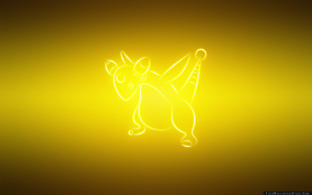 Yellow background cat back legs free wallpaper - medium preview image