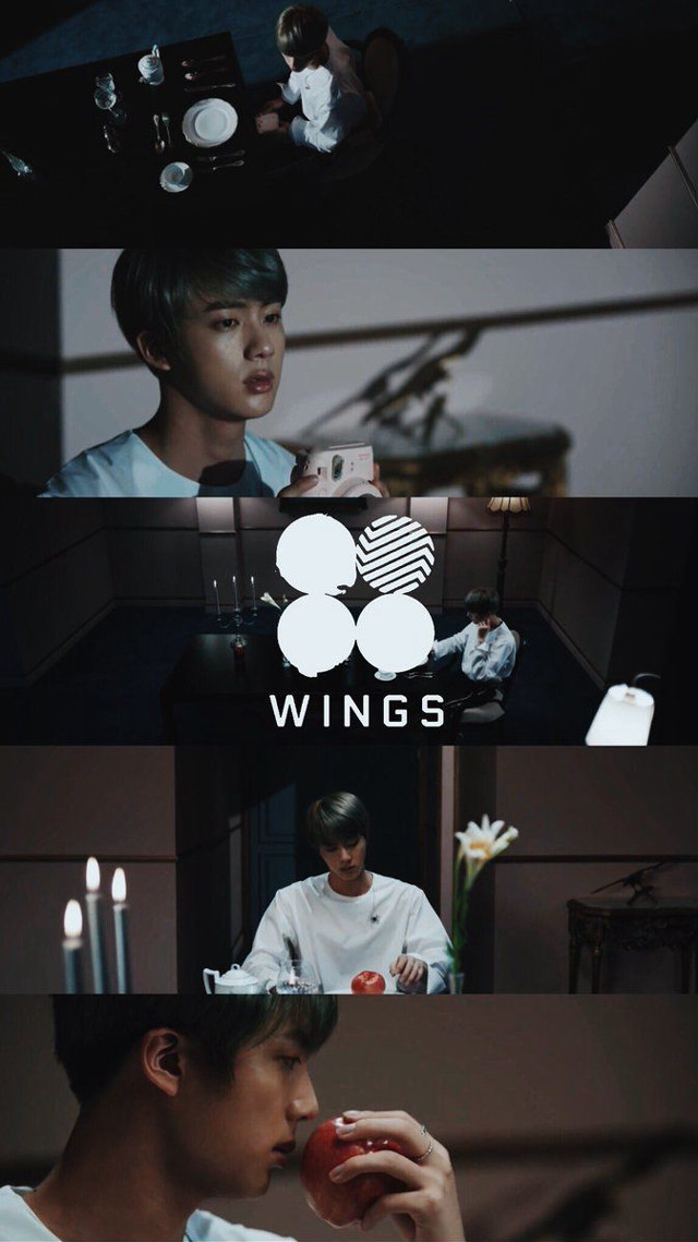 Man eating apple kitchen wings free wallpaper - medium preview image