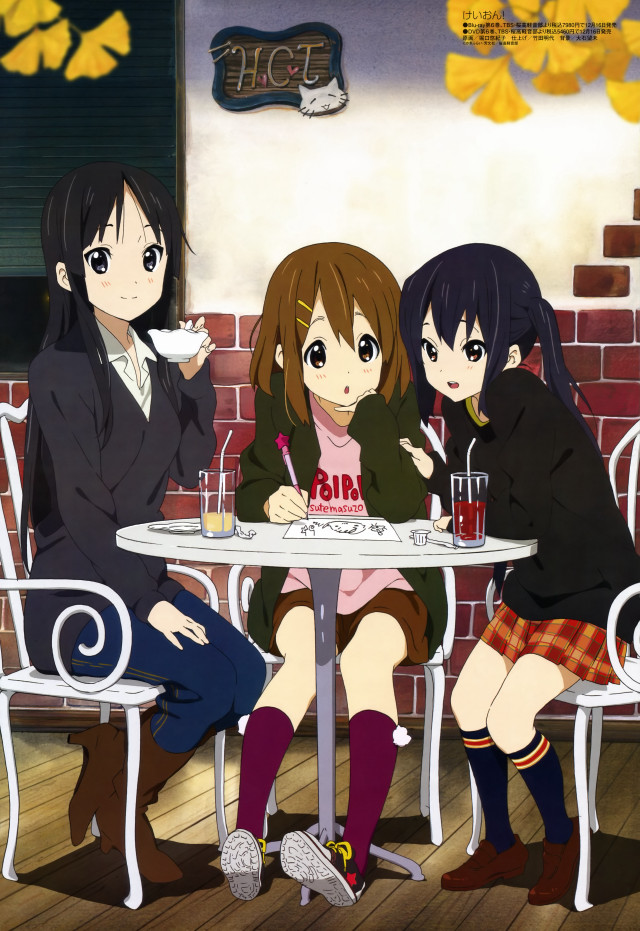 Three girls table cake man free wallpaper - medium preview image