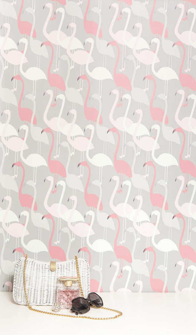 Purse sunglasses table wallpaper flamingos free wallpaper - medium preview image