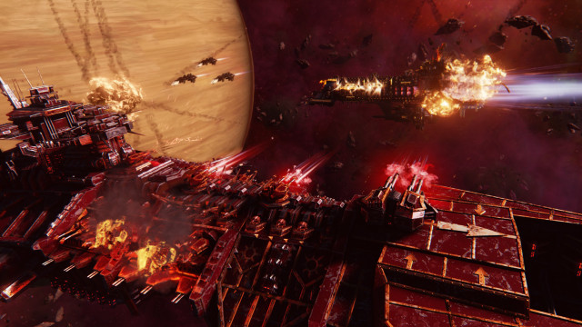 Space station rockets smoke flames free wallpaper - medium preview image