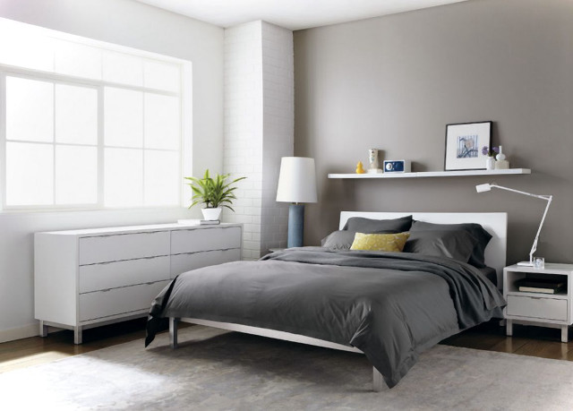 Modern bedroom ink painting plant free wallpaper - medium preview image