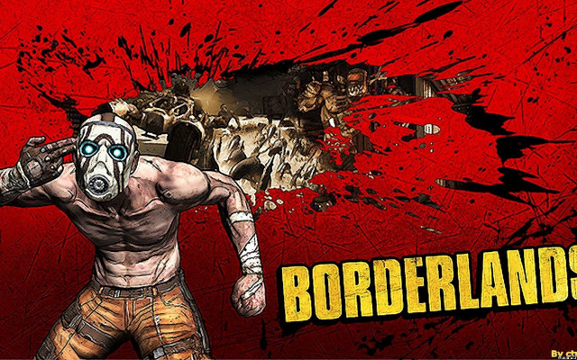 Man gas mask blood splatter free wallpaper - medium preview image