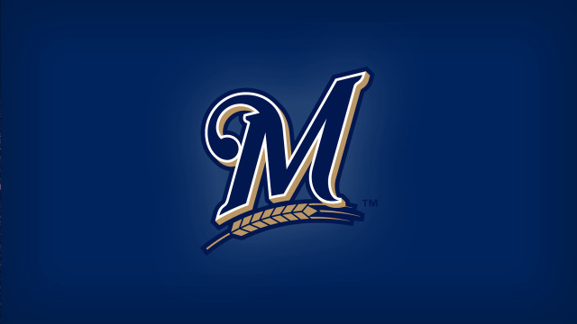 Baseball team logo blue background #2 free wallpaper - medium preview image