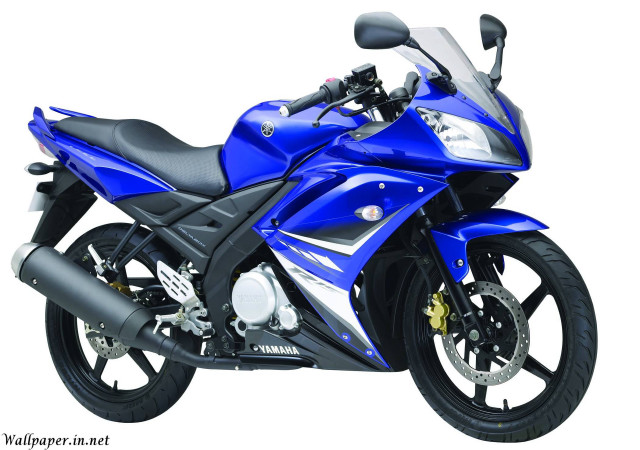 Blue motorcycle digital rendering synchromism free wallpaper - medium preview image