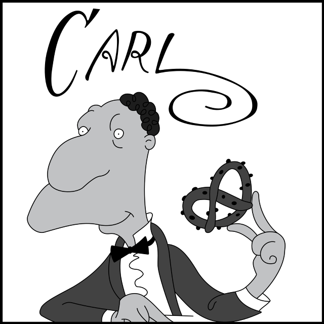 Cartoon character holding car cari free wallpaper - medium preview image