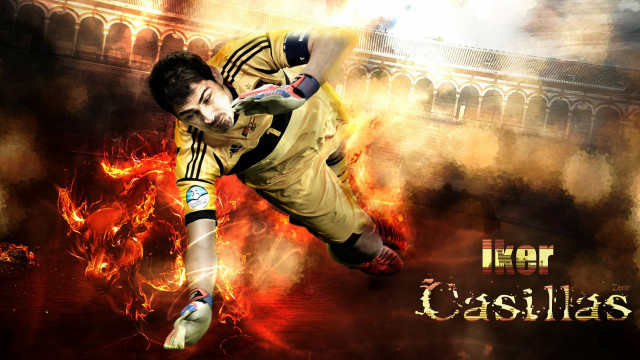 Soccer player kicking ball fire free wallpaper - medium preview image