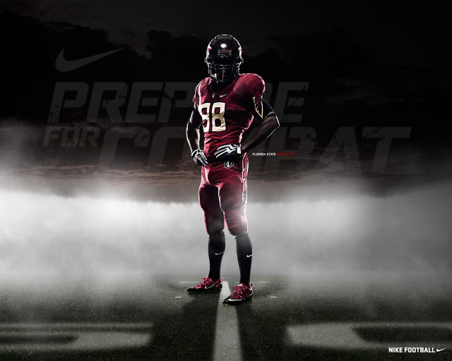 Football player fog field helmet free wallpaper - medium preview image