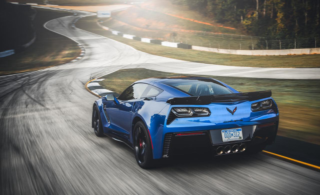 Blue sports car sunshine road free wallpaper - medium preview image