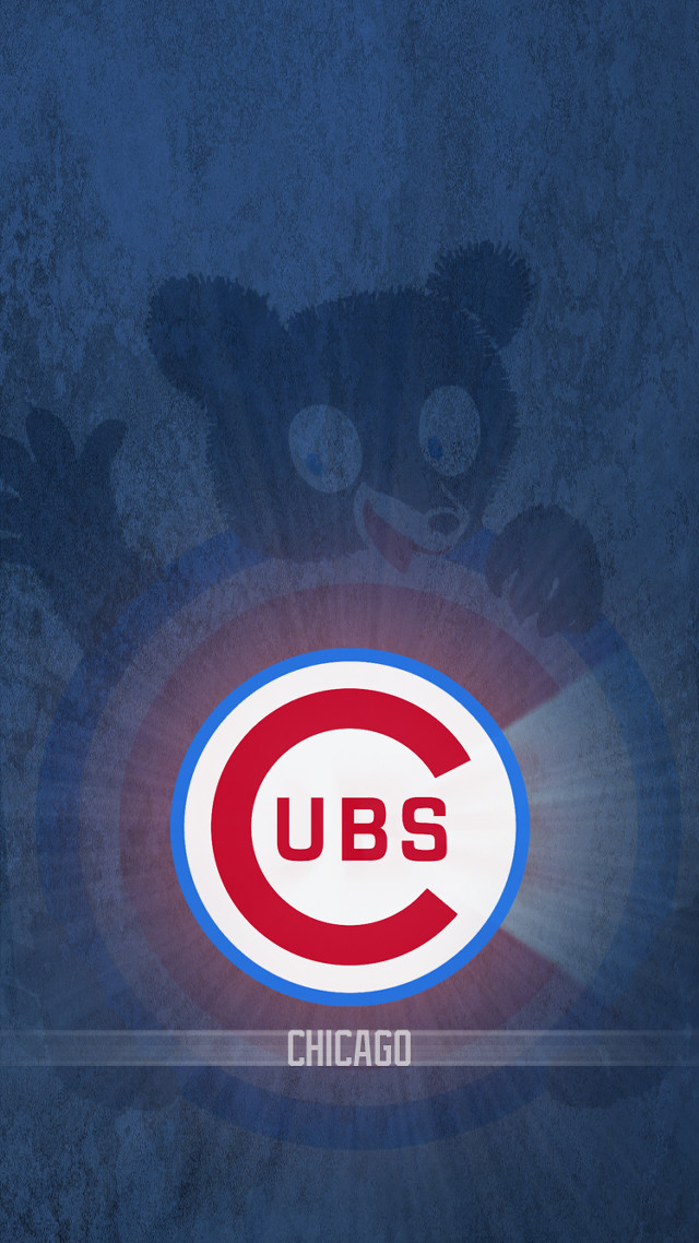 Cubs logo blue teddy bear free wallpaper - medium preview image
