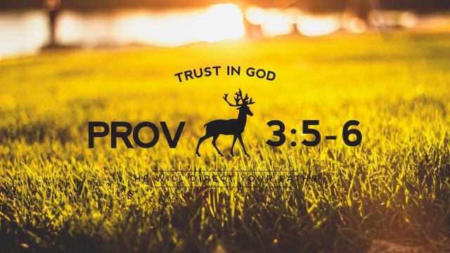Deer grass trust god autumn free wallpaper - medium preview image