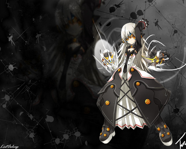 Anime sword dress stars gothic free wallpaper - medium preview image