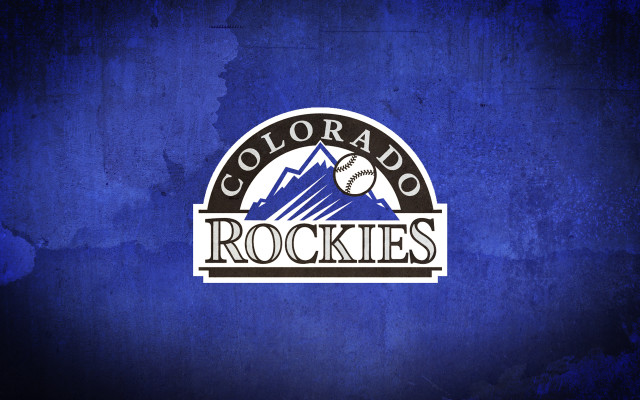 Colorado rockies baseball logo blue free wallpaper - medium preview image