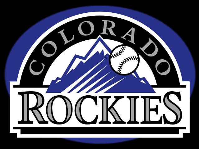 Colorado rockies baseball logo mountains free wallpaper - medium preview image