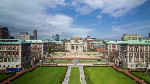 Large building green lawn sky free wallpaper - medium preview image
