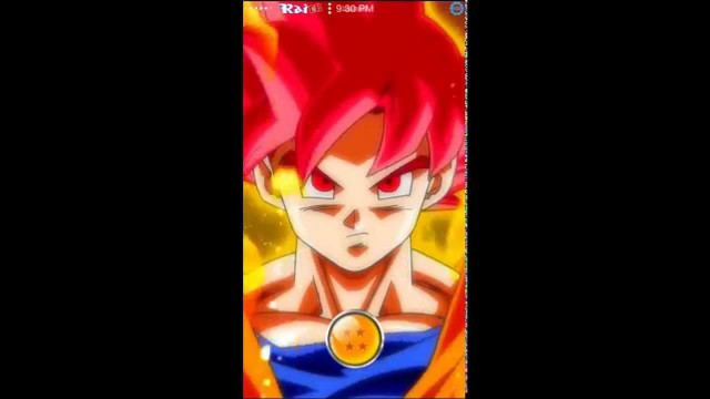 Dragonball redhair blue shirt yellowball free wallpaper - medium preview image