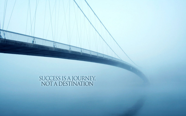 Bridge success journey not destination free wallpaper - medium preview image