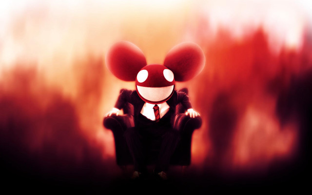 Cartoon character chair red background free wallpaper - medium preview image