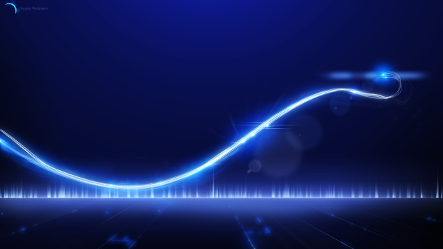 Blue background wave light blue free wallpaper - medium preview image