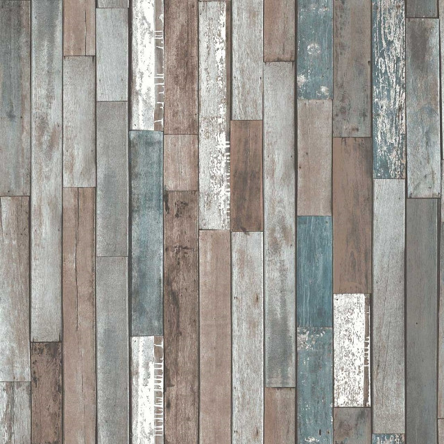 Wooden floor colorful pattern boards free wallpaper - medium preview image
