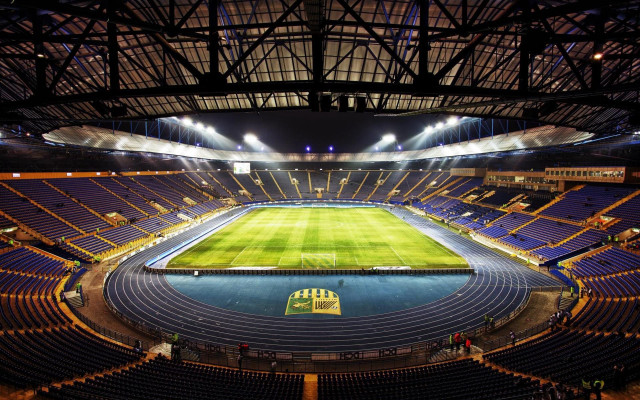 Stadium large field lights skylight free wallpaper - medium preview image
