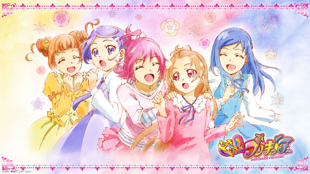 Anime girls colored hair makeup #4 free wallpaper - medium preview image