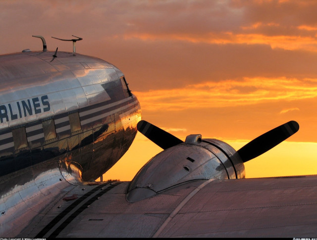 Plane airlines wing chrome cityscape free wallpaper - medium preview image