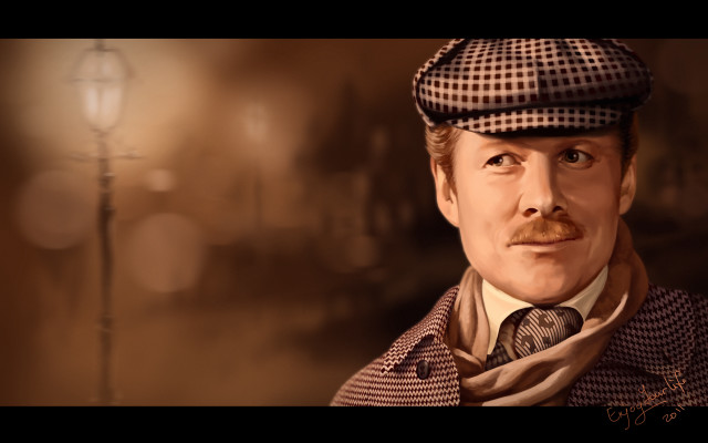 Man hat scarf head scarf free wallpaper - medium preview image