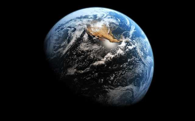 Earth space africa view image free wallpaper - medium preview image