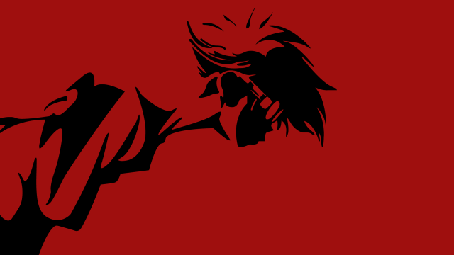 Black red man cigarette red free wallpaper - medium preview image