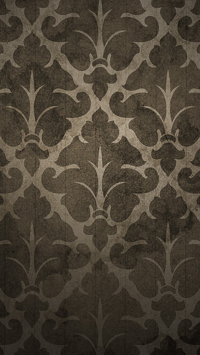 Leaves wall clock time pattern free wallpaper - medium preview image