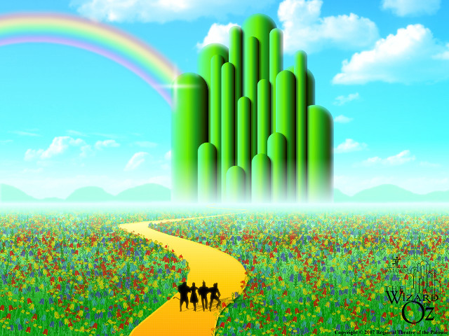 Rainbow wizards castle path three free wallpaper - medium preview image