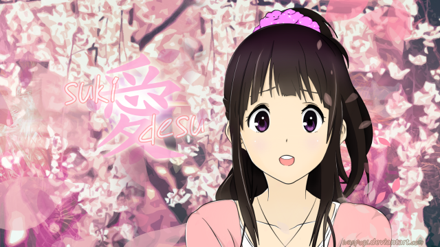 Girl pink bow background flowers free wallpaper - medium preview image