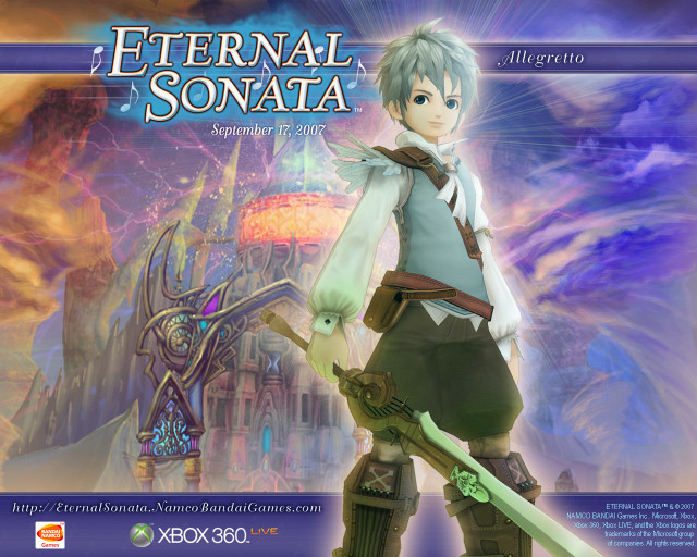 Eternal sonata character sword holding free wallpaper - medium preview image