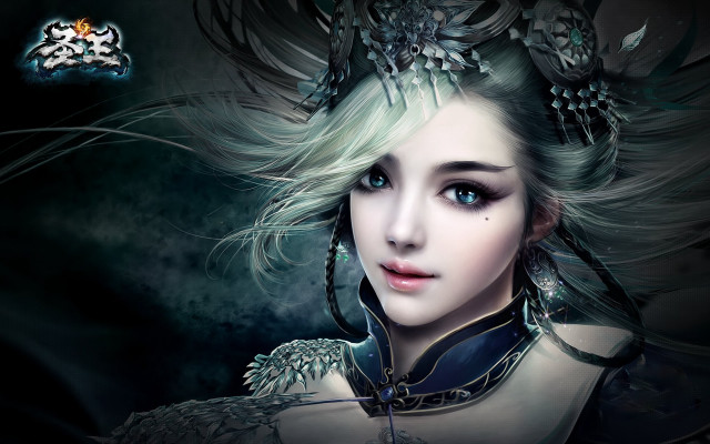 Woman crown dragon head dragon free wallpaper - medium preview image