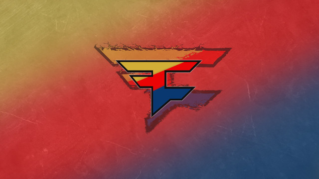 Colorful triangle with red free wallpaper - medium preview image