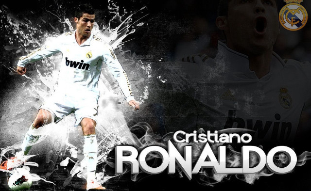 Man white uniform kicking soccer #2 free wallpaper - medium preview image